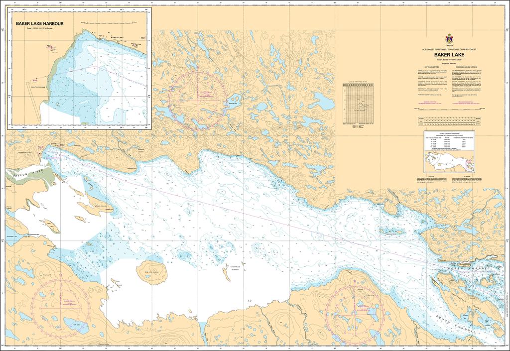 CHS Chart 5626: Baker Lake