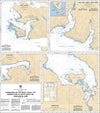 CHS Chart 3860: Harbours on the West Coast of/Havres sur la côte ouest de Graham Island