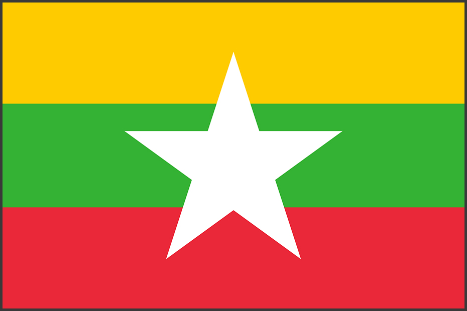 Flag of Myanmar (Burma)