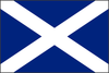 Flag of Scotland (St Andrews Cross)