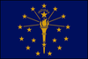 Indiana State Flag