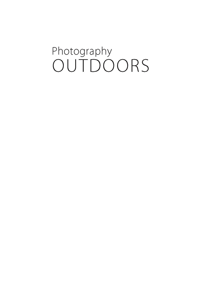 Photography Outdoors