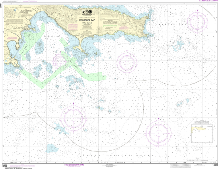 NOAA Chart 16432: Massacre Bay