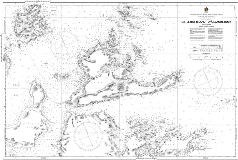 CHS Chart 4592: Little Bay Island to / à League Rock