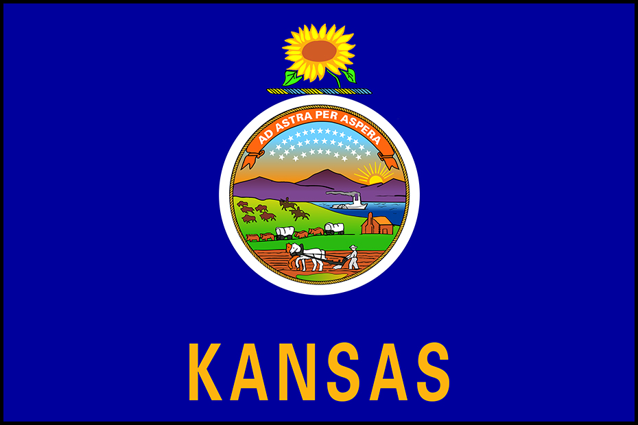 Kansas State Flag