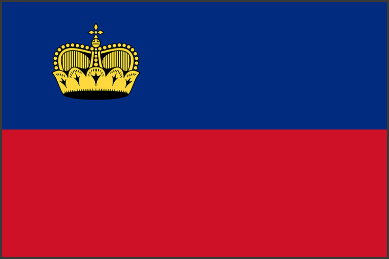 Flag of Liechtenstein