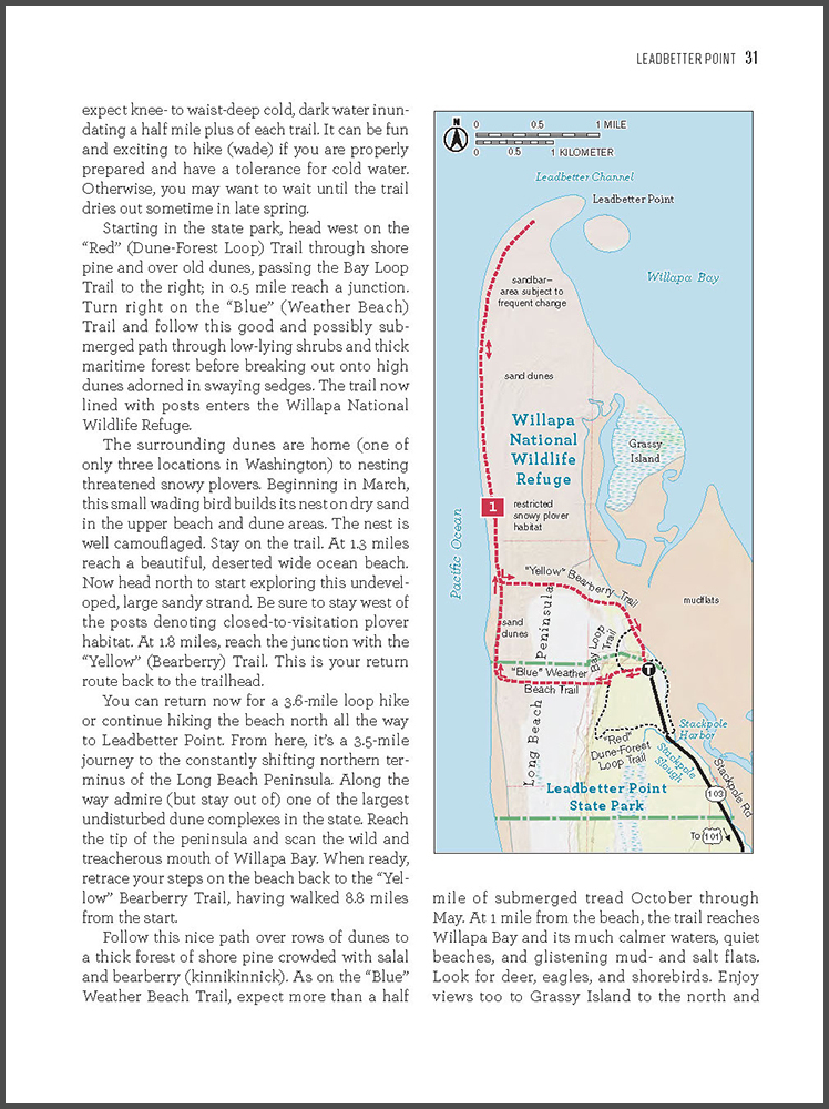 100 Classic Hikes in Washington