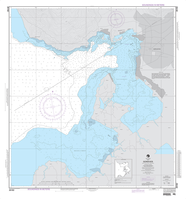 NGA Chart 26182: Gonaives