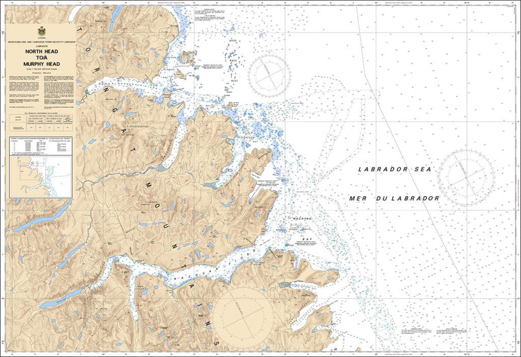 CHS Chart 5058: North Head to / à Murphy Head