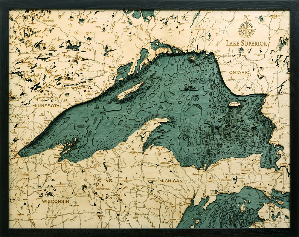 WoodChart of Lake Superior