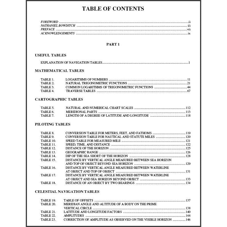 The American Practical Navigator 2019, Volume II