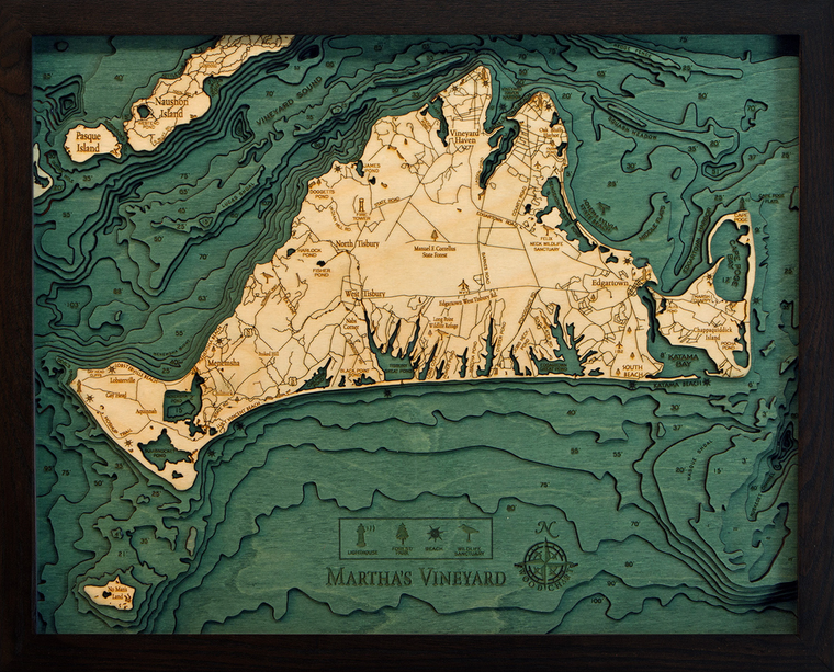 WoodChart of Martha's Vineyard, Massachusetts