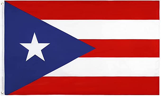Puerto Rico 4x6 Flag