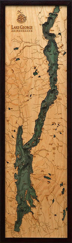 WoodChart of Lake George, New York