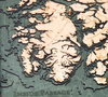 WoodChart of Inside Passage, Alaska