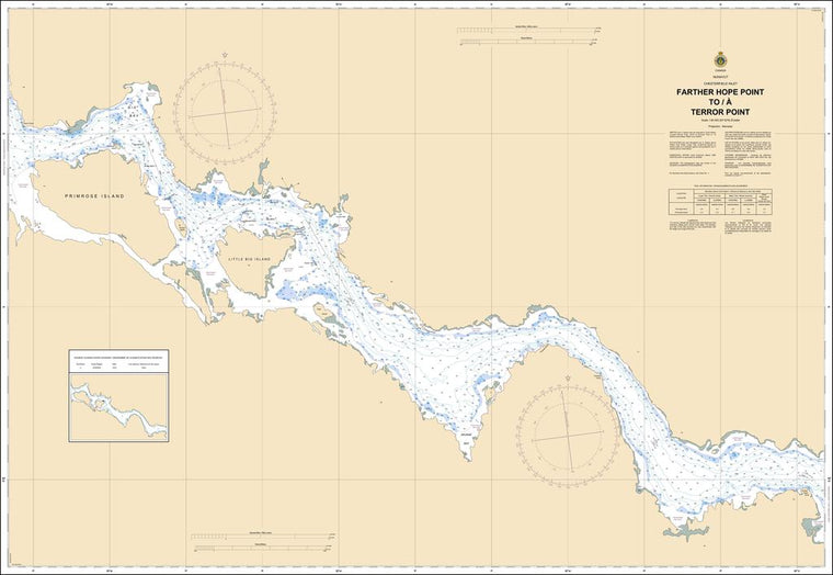 CHS Chart 5623: Farther Hope Point to/à Terror Point