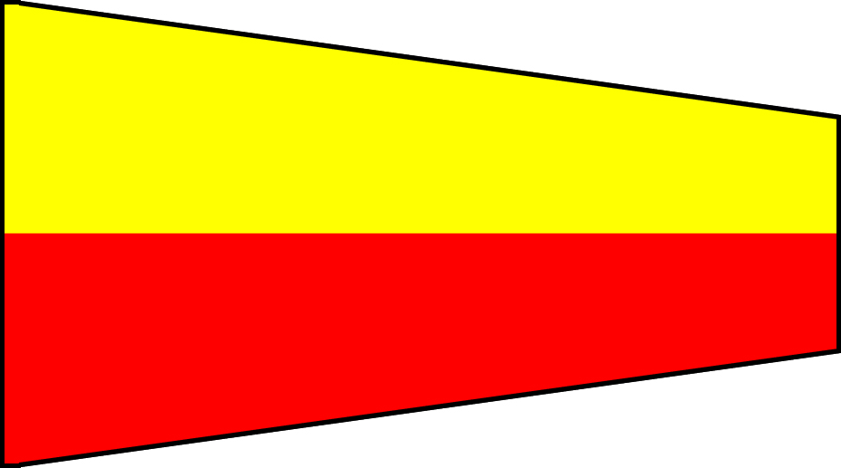 Captain's-Nautical-Supplies-Eder-Flag-International-Code-Of-Signals-Nylon-Marine-Grade-Number-7-Seven