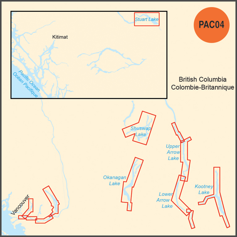 PAC-04 Raster Collection: Lakes and Rivers of British Columbia