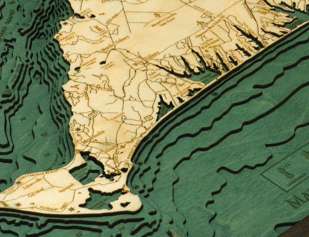 WoodChart of Martha's Vineyard, Massachusetts