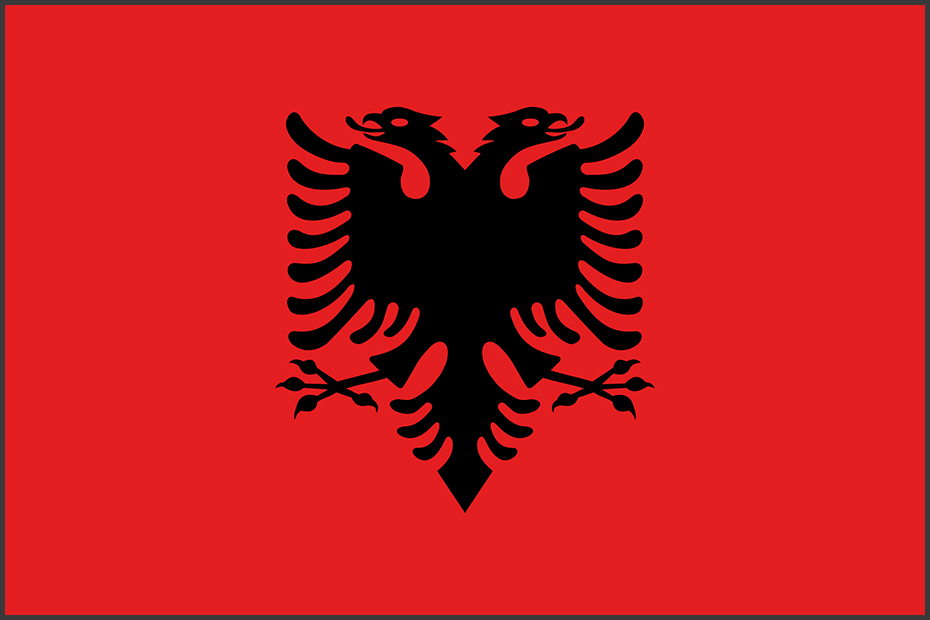 Flag of Albania