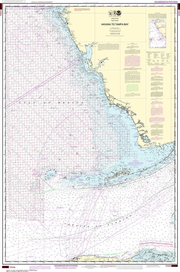 NOAA Charts for the Gulf Coast & Caribbean (GC5): Apalachiocola Bay to Sanibel Island