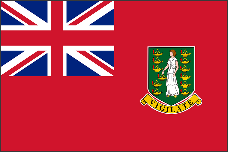 Flag of British Virgin Islands (Ensign)