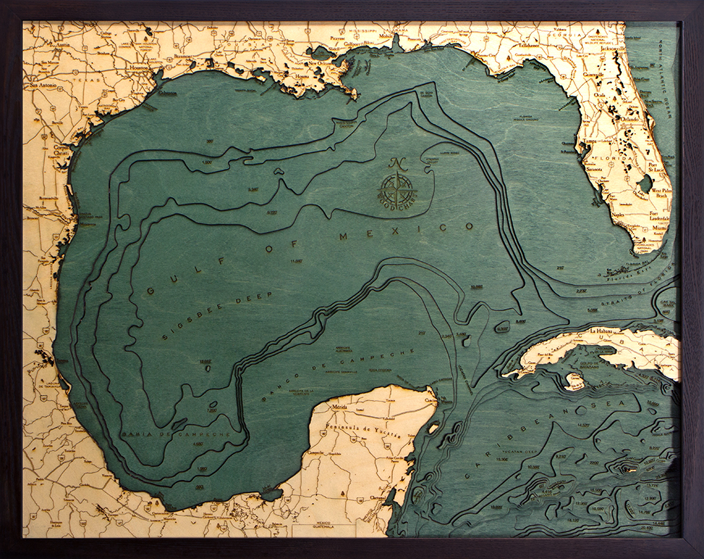 WoodChart of Gulf of Mexico