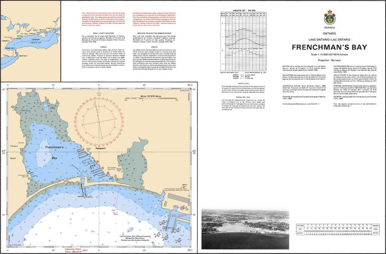 CHS Chart 2055: Frenchmans Bay