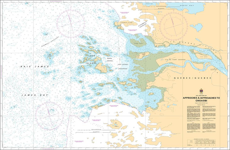 CHS Chart 5720: Approches à/Approaches to Chisasibi