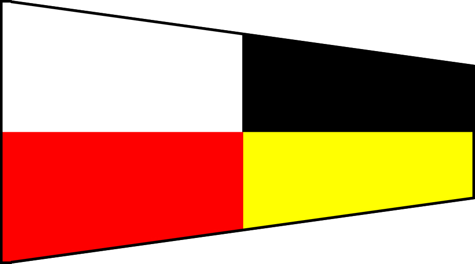 Captain's-Nautical-Supplies-Eder-Flag-International-Code-Of-Signals-Nylon-Marine-Grade-Number-9-Nine