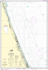 NOAA Chart 11486: St. Augustine Light to Ponce de Leon Inlet