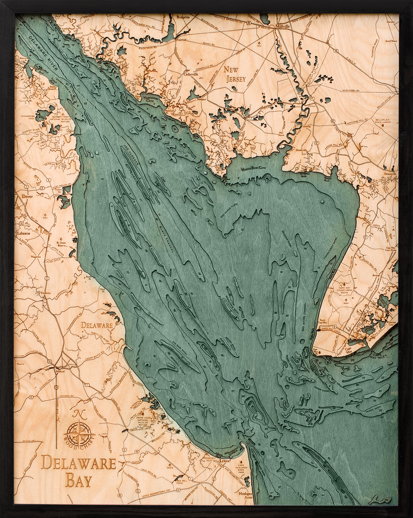 WoodChart of Delaware Bay