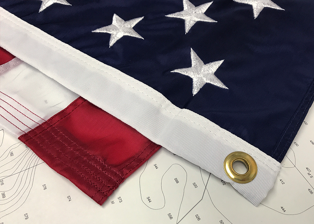 American Flag, "Nyl-Glo" Nylon