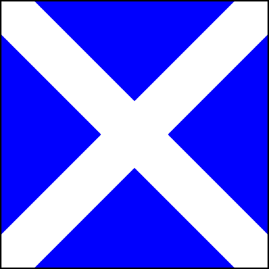 Captain's-Nautical-Supplies-Eder-Flag-International-Code-Of-Signals-Nylon-Marine-Grade-Letter-M-Mke