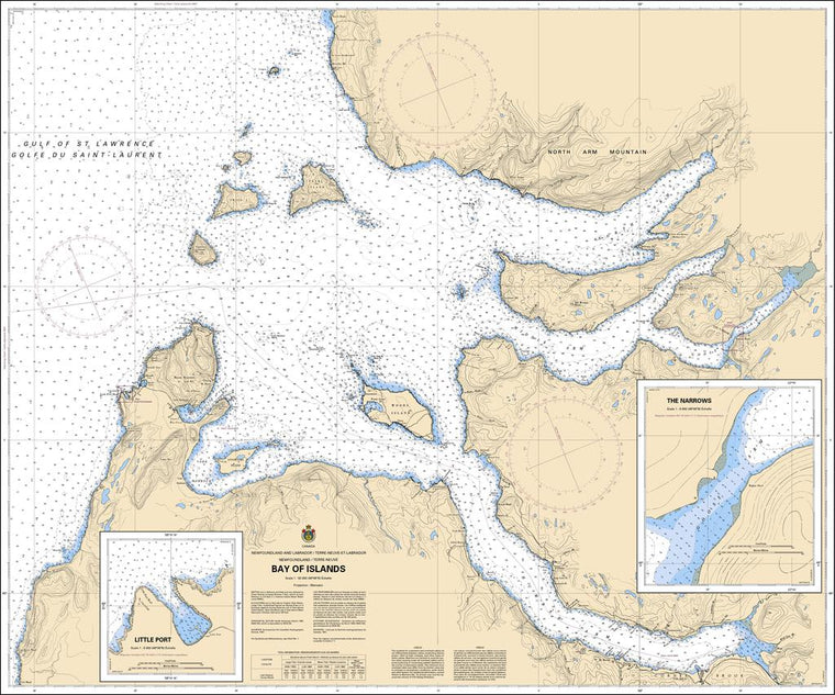 CHS Chart 4653: Bay of Islands