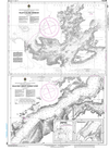 CHS Print-on-Demand Charts Canadian Waters-4591: Pilleys Island Harbour-Halls Bay and/et Sunday Cove, CHS POD Chart-CHS4591