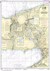 NOAA Chart 14822: Approaches to Niagara River and Welland Canal