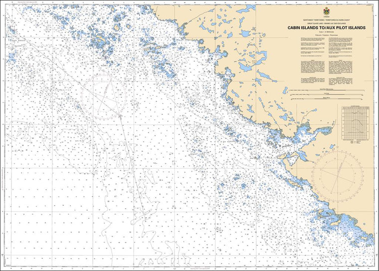 CHS Chart 6368: Cabin Islands to/aux Pilot Islands