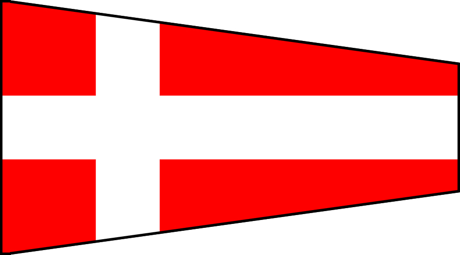 Captain's-Nautical-Supplies-Eder-Flag-International-Code-Of-Signals-Nylon-Marine-Grade-Number-4-Four