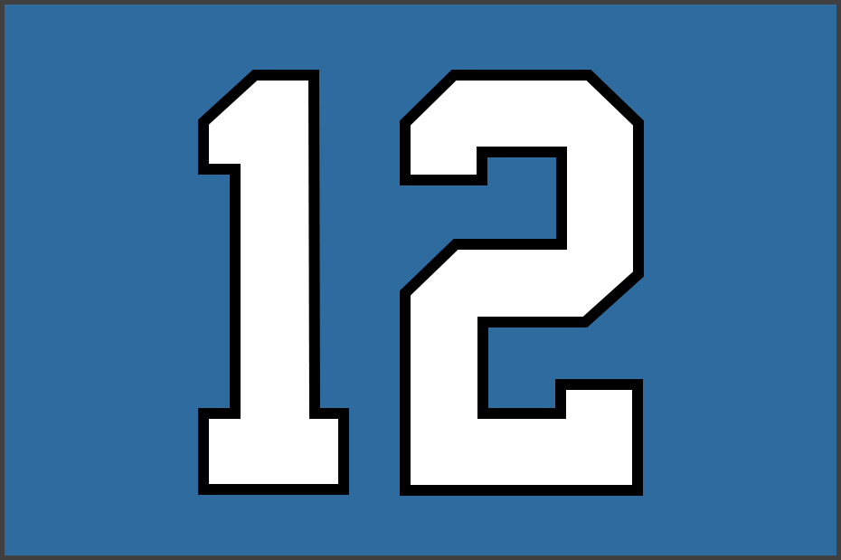 Double-Sided 12th Man Seahawks Flag