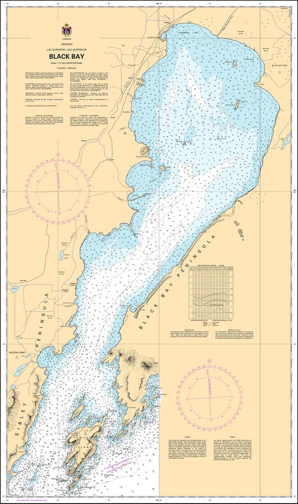 CHS Chart 2313: Black Bay