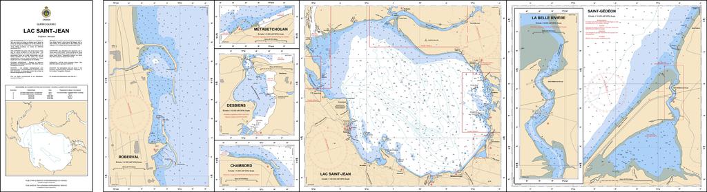 CHS Chart 6100: Lac Saint-Jean