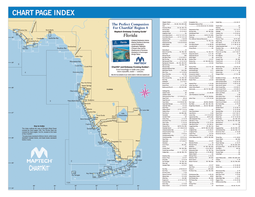 ChartKit Region 8: Florida West Coast and the Keys (16th Ed)