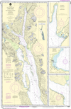 NOAA Chart 17317: Lynn Canal - Point Sherman to Skagway, Lutak Inlet, Skagway and Nahku Bay, Portage Cove, Chilkoot Inlet