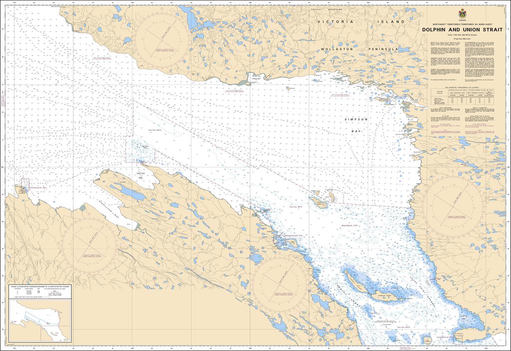 CHS Chart 7776: Dolphin and Union Strait