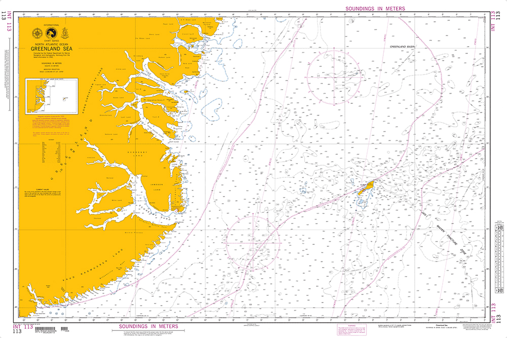 NGA Chart 113: Greenland Sea