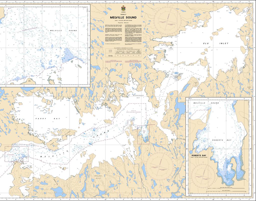 CHS Chart 7790: Melville Sound
