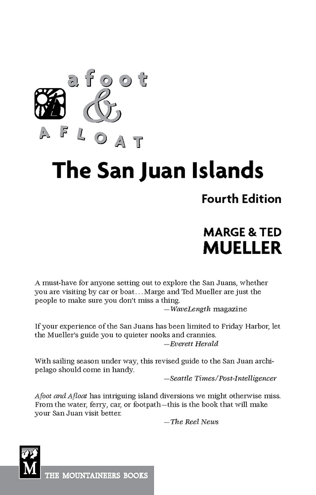 Afoot & Afloat The San Juan Islands