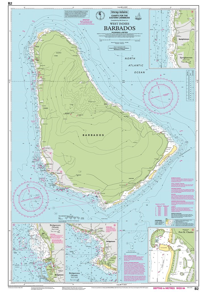Imray Chart B2: Barbados