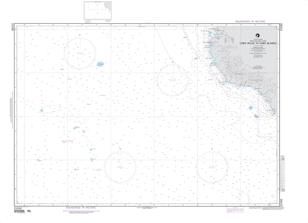 NGA Chart 21550: Cabo Velas to Cabo Blanco (OMEGA)